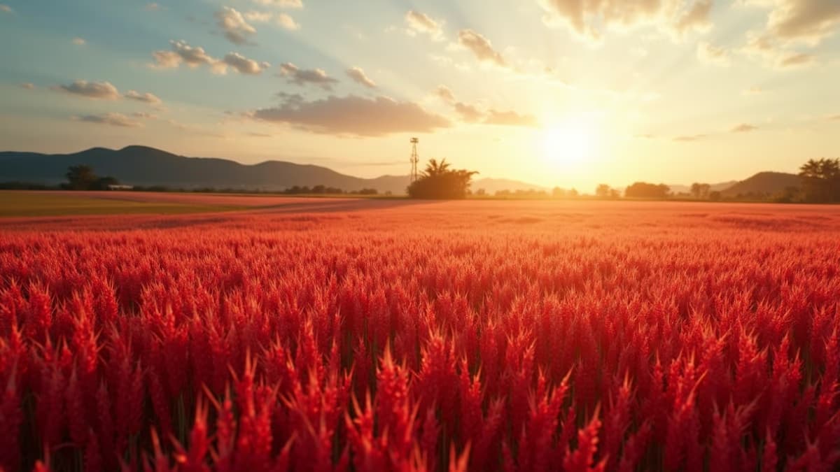 Cooperativa na PB recebe colheitadeira para impulsionar arroz vermelho