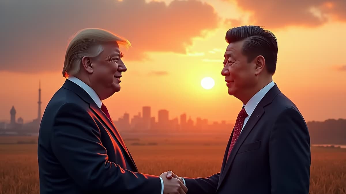 Encontro Trump-Xi: risco para soja e carne do Brasil