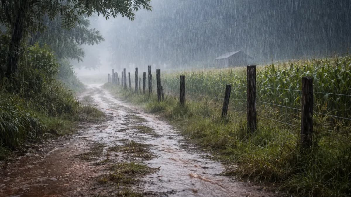 Frente fria: chuva de 100 mm e risco de tornados no Sul