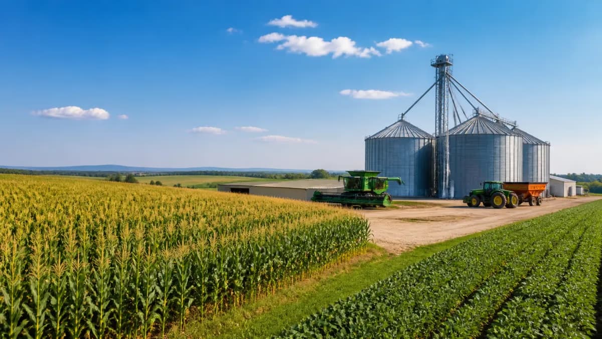 USDA eleva projeções de milho e soja dos EUA