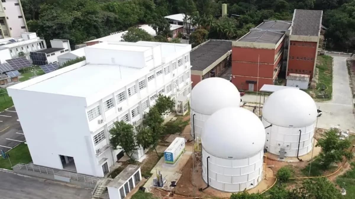 USP inaugura usina que transforma lixo em biometano em SP