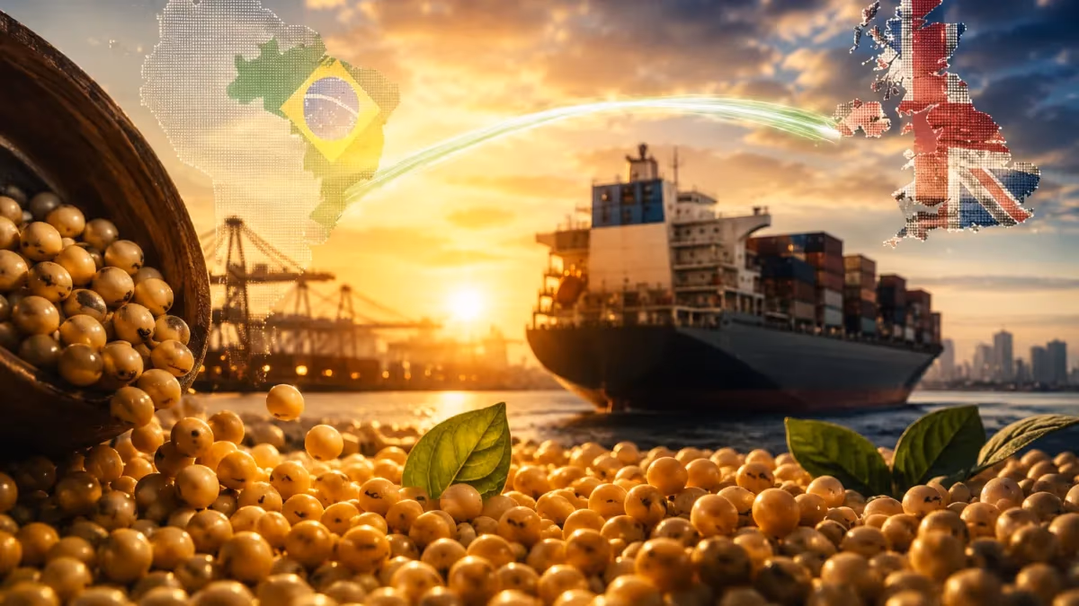 Agro brasileiro goleia Escócia em exportações históricas