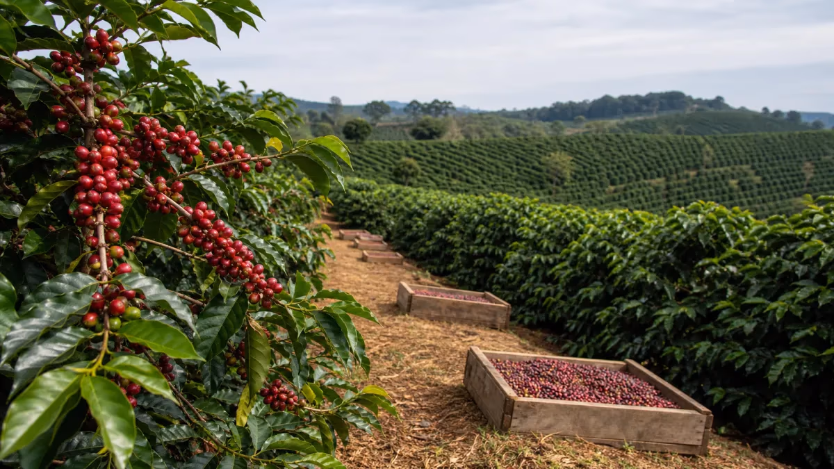 Colheita de café da Cooxupé atinge 30,9%