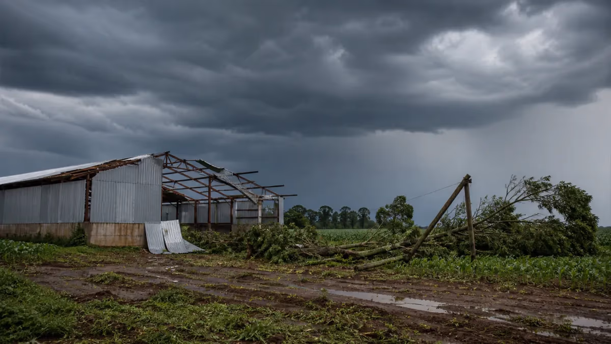 FAEP cobra crédito emergencial após tornado no Paraná